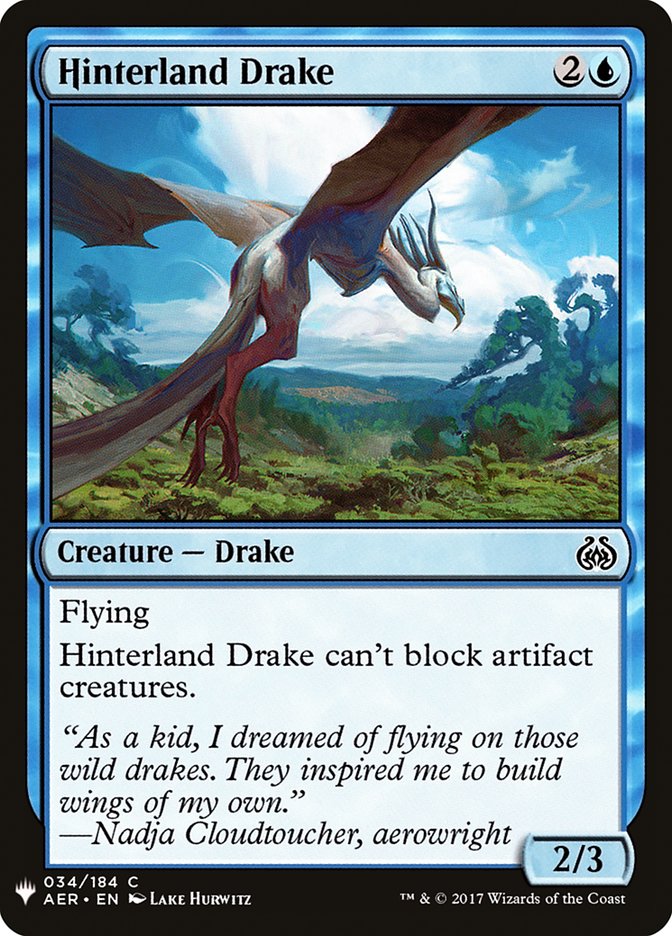 Hinterland Drake [Mystery Booster] | Gam3 Escape