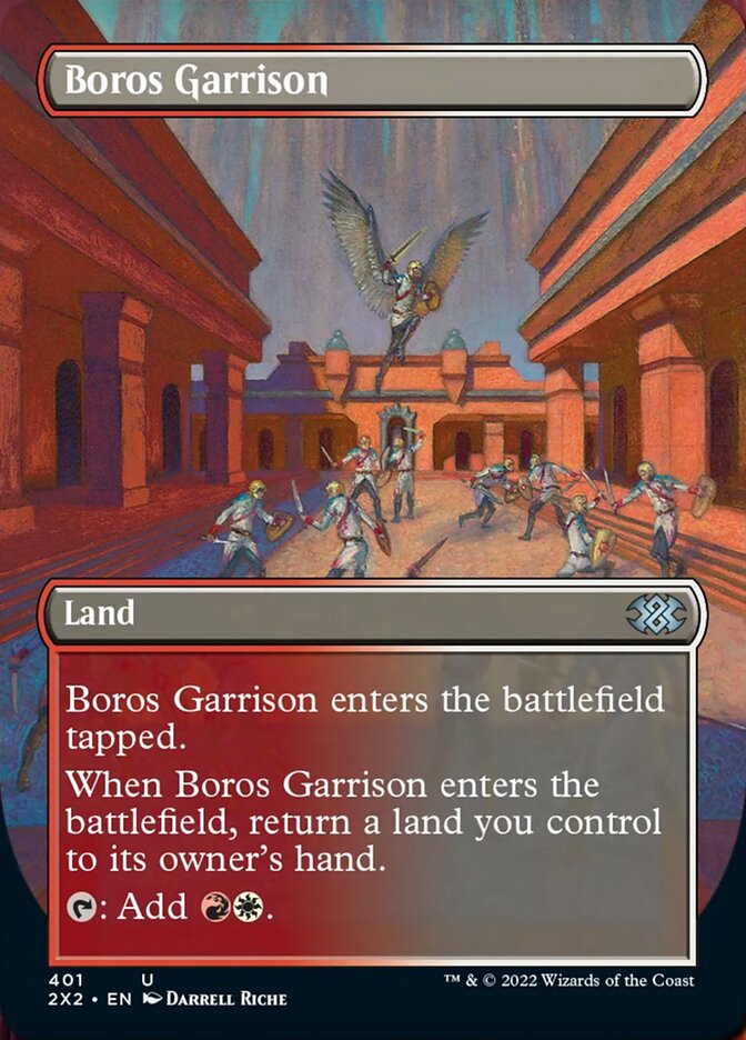 Boros Garrison (Borderless Alternate Art) [Double Masters 2022] | Gam3 Escape