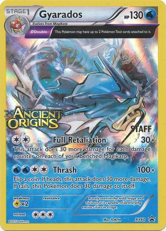 Gyarados (XY60) (Staff) [XY: Black Star Promos] | Gam3 Escape