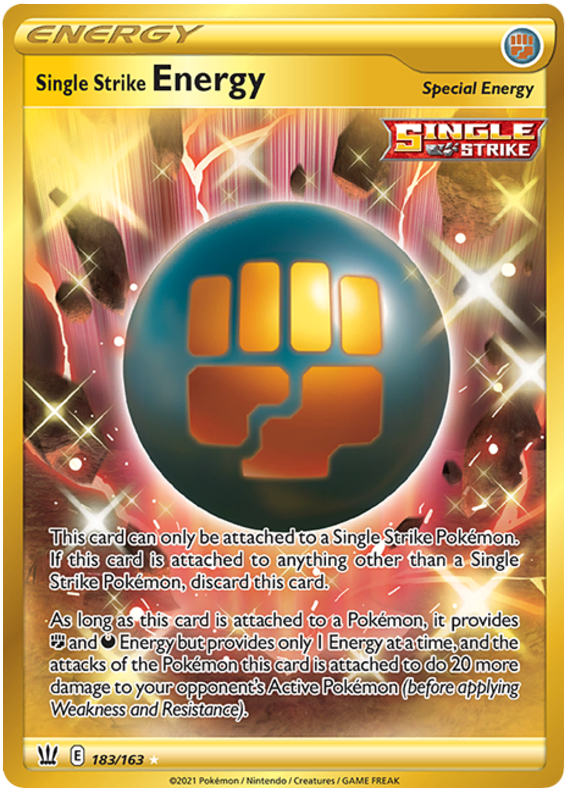Single Strike Energy (183/163) [Sword & Shield: Battle Styles] | Gam3 Escape