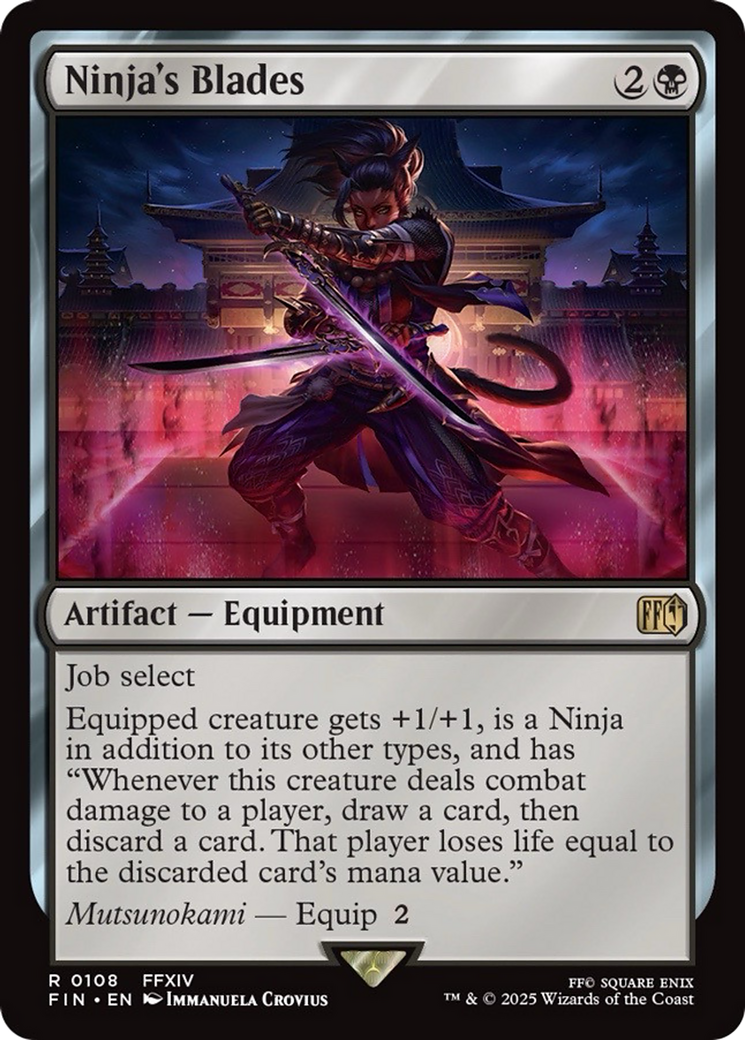 Ninja's Blades [FINAL FANTASY] | Gam3 Escape