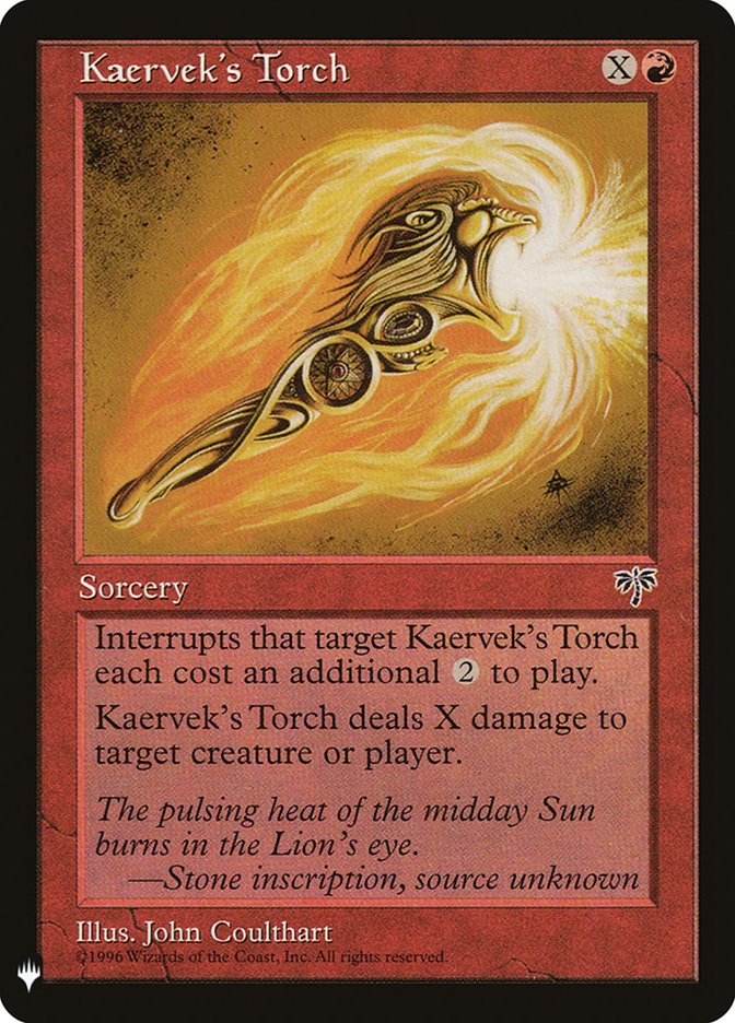 Kaervek's Torch [Mystery Booster] | Gam3 Escape