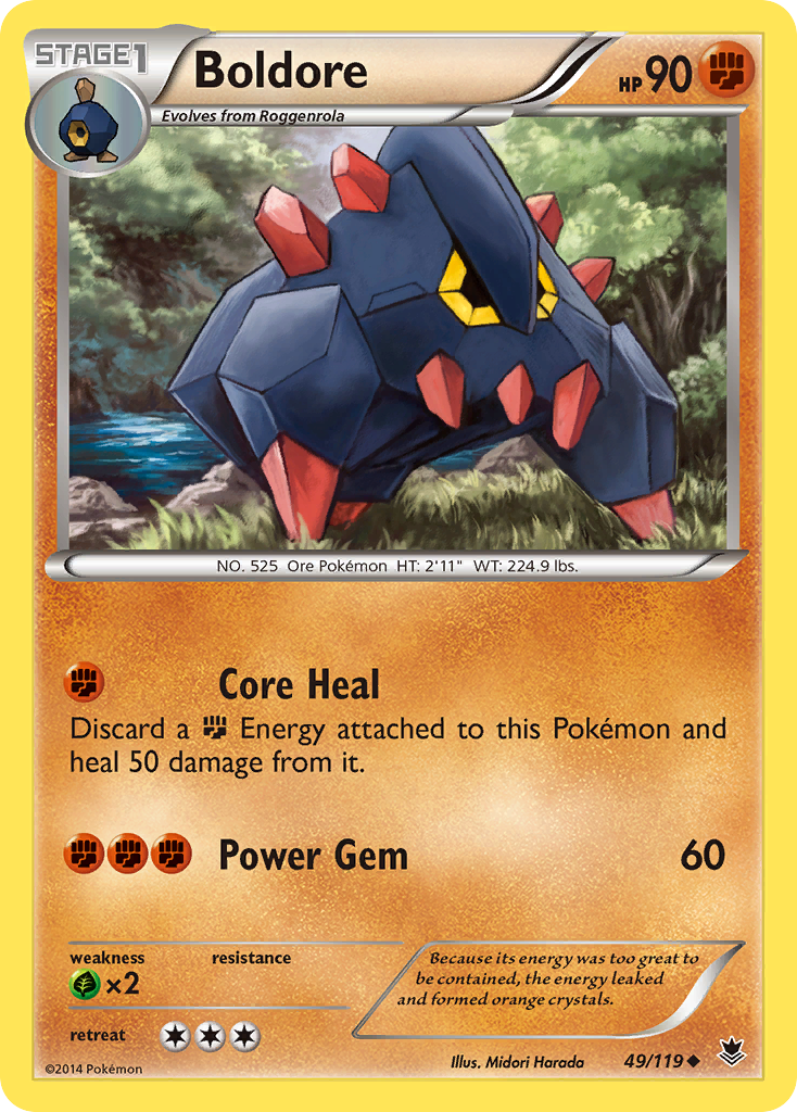Boldore (49/119) [XY: Phantom Forces] | Gam3 Escape