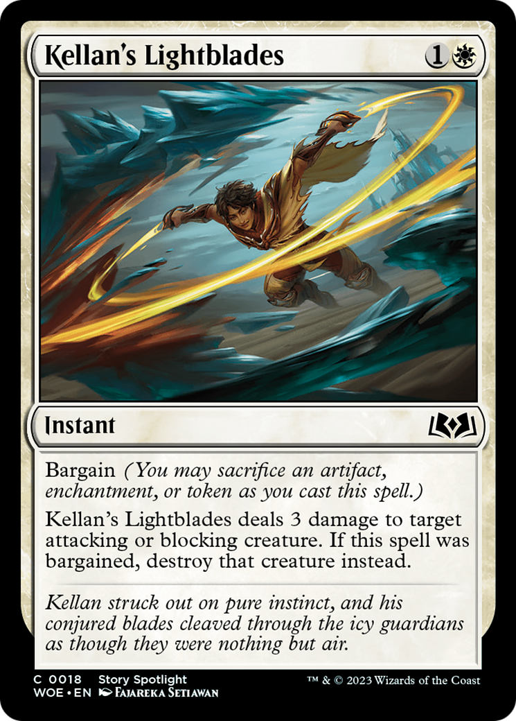 Kellan's Lightblades [Wilds of Eldraine] | Gam3 Escape