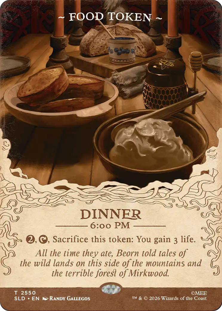 Food Token (2550) [Secret Lair Drop Series] | Gam3 Escape