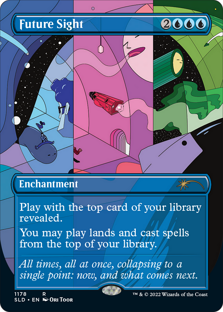 Future Sight (Borderless) [Secret Lair Drop Series] | Gam3 Escape