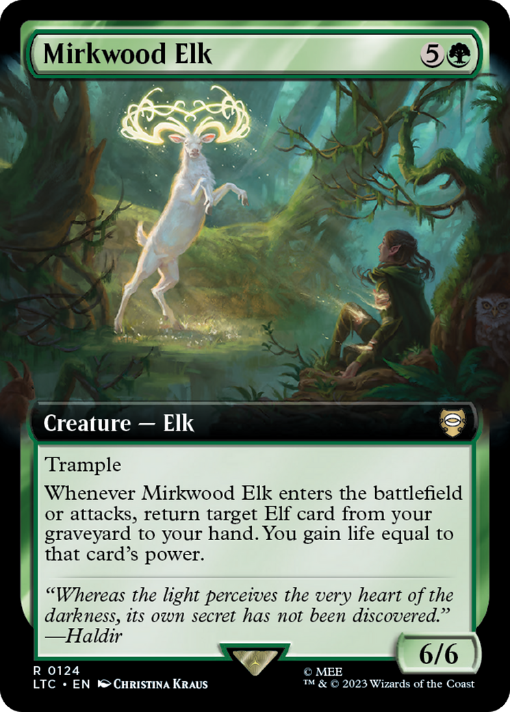 Mirkwood Elk (Extended Art) [The Lord of the Rings: Tales of Middle-Earth Commander] | Gam3 Escape