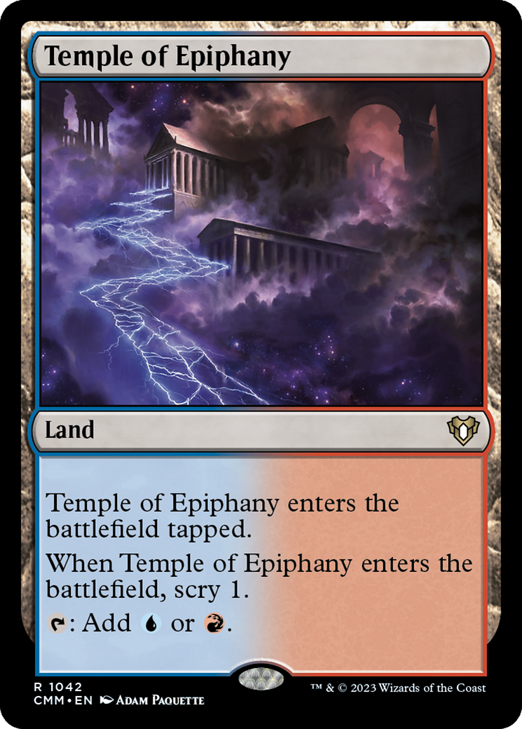 Temple of Epiphany [Commander Masters] | Gam3 Escape