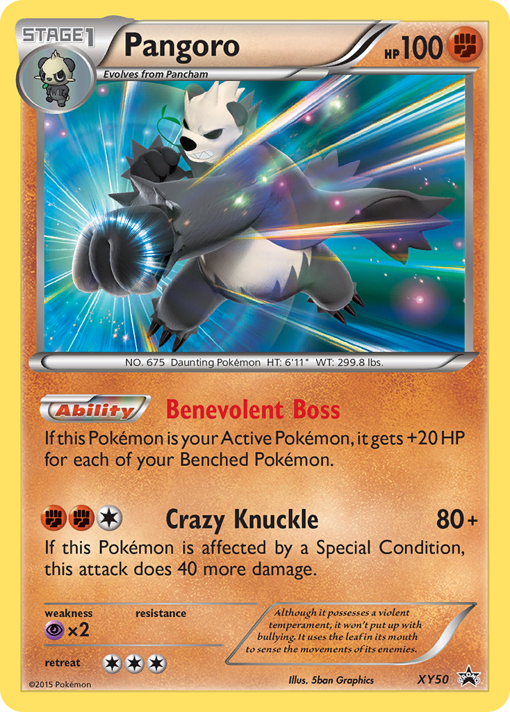 Pangoro (XY50) [XY: Black Star Promos] | Gam3 Escape