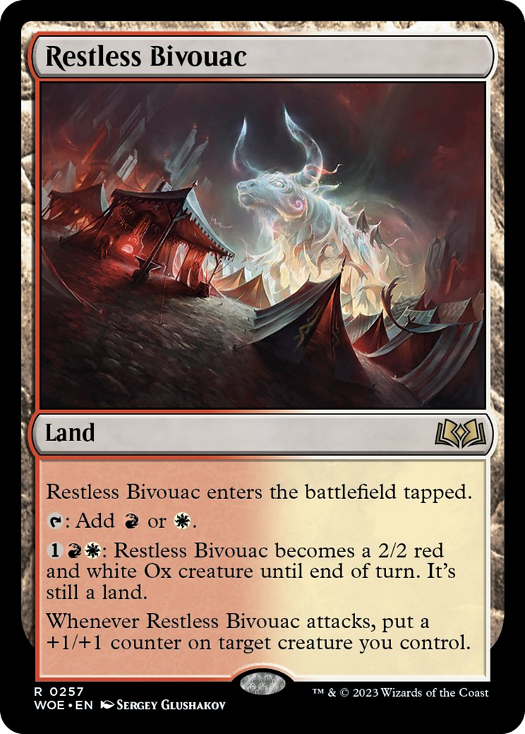 Restless Bivouac [Wilds of Eldraine] | Gam3 Escape