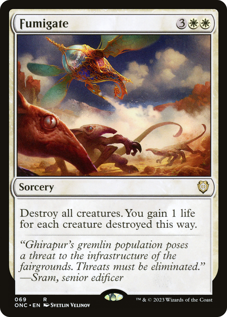 Fumigate [Phyrexia: All Will Be One Commander] | Gam3 Escape