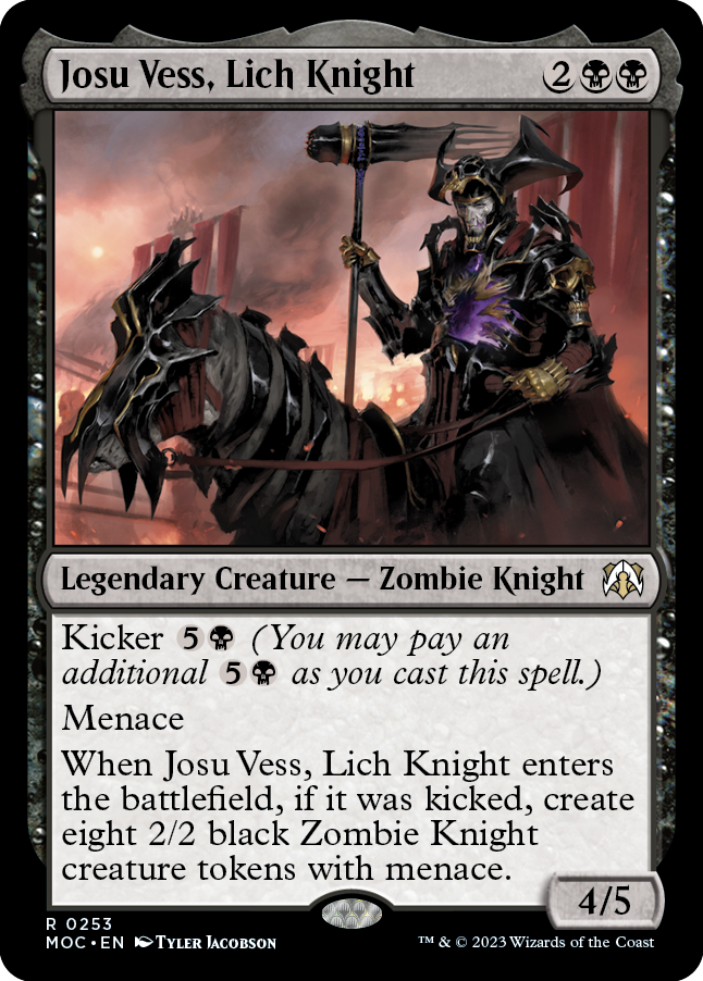 Josu Vess, Lich Knight [March of the Machine Commander] | Gam3 Escape