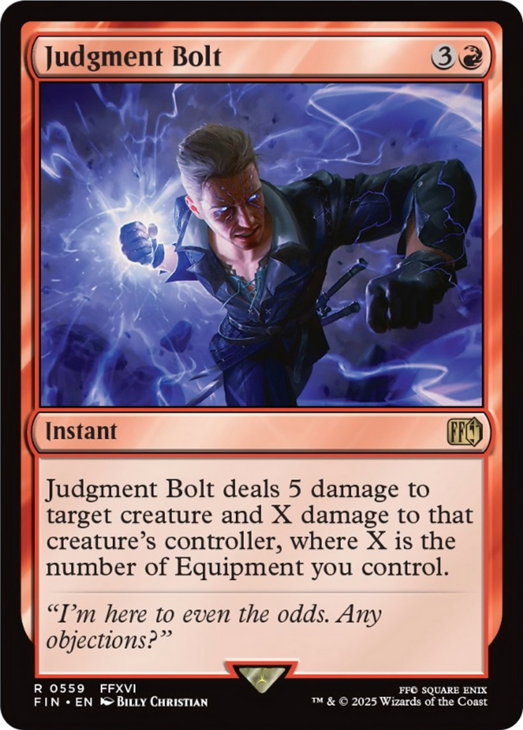 Judgment Bolt [FINAL FANTASY] | Gam3 Escape