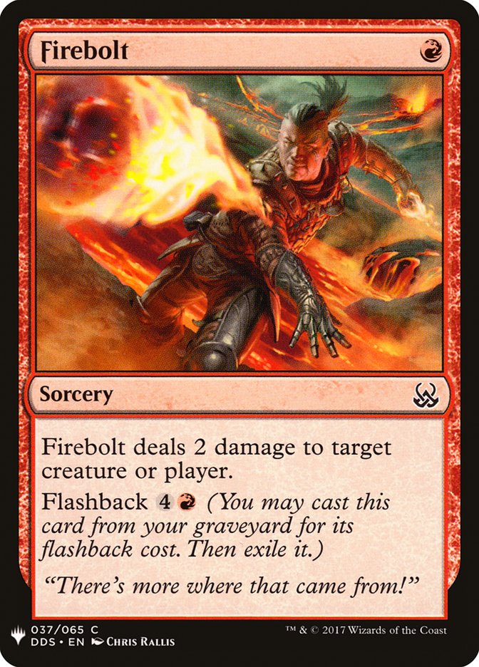 Firebolt [Mystery Booster] | Gam3 Escape