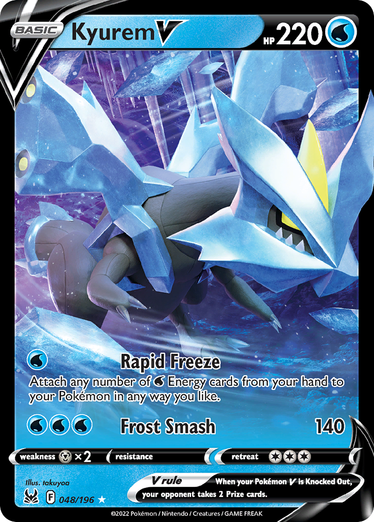 Kyurem V (048/196) (Jumbo Card) [Sword & Shield: Lost Origin] | Gam3 Escape