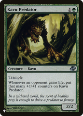 Kavu Predator [The List Reprints] | Gam3 Escape