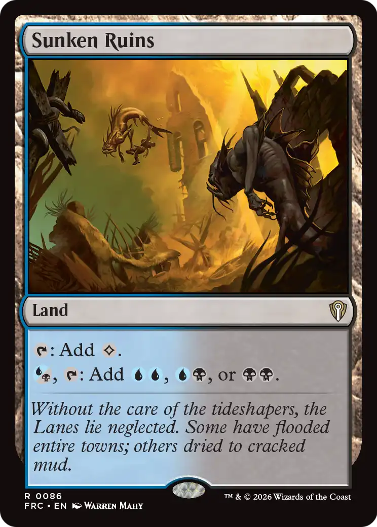 Sunken Ruins [Reality Fracture Commander] | Gam3 Escape