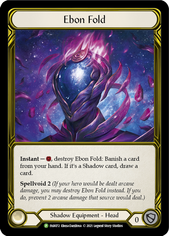 Ebon Fold (Golden) [FAB072] (Promo)  Cold Foil | Gam3 Escape