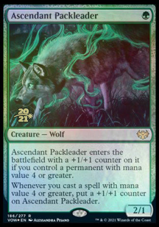 Ascendant Packleader [Innistrad: Crimson Vow Prerelease Promos] | Gam3 Escape