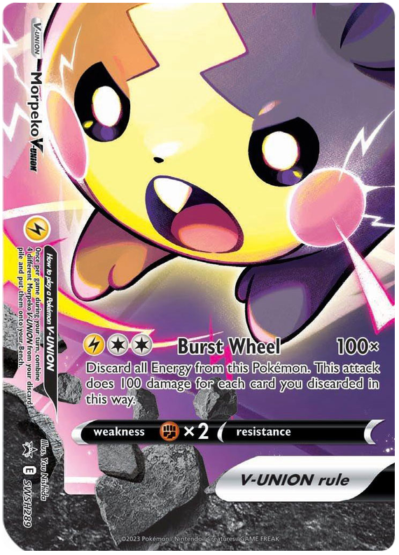 Morpeko V-Union (SWSH289) [Sword & Shield: Black Star Promos] | Gam3 Escape