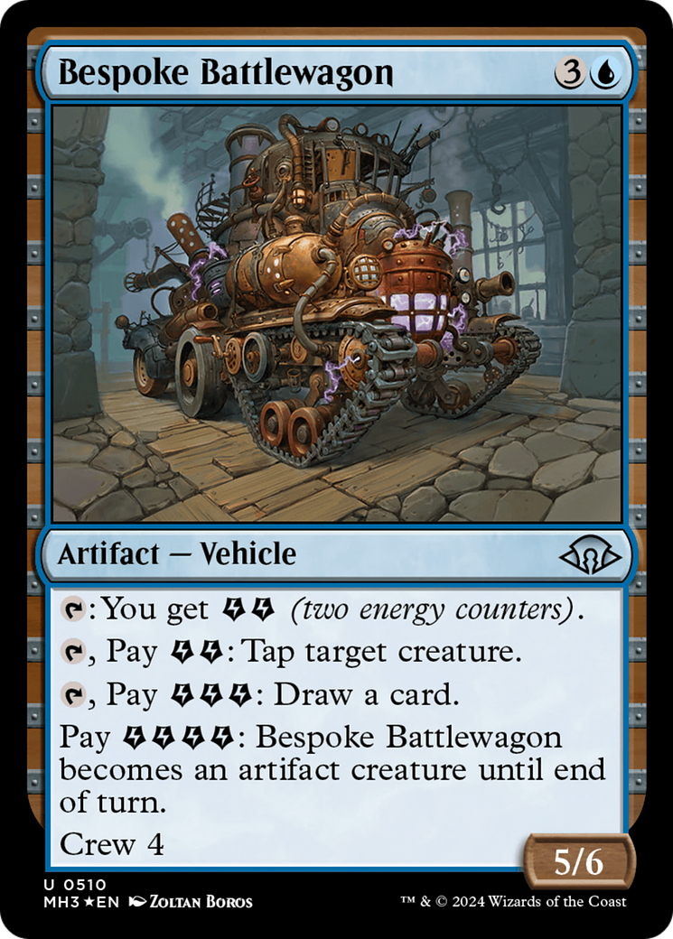 Bespoke Battlewagon (Ripple Foil) [Modern Horizons 3] | Gam3 Escape