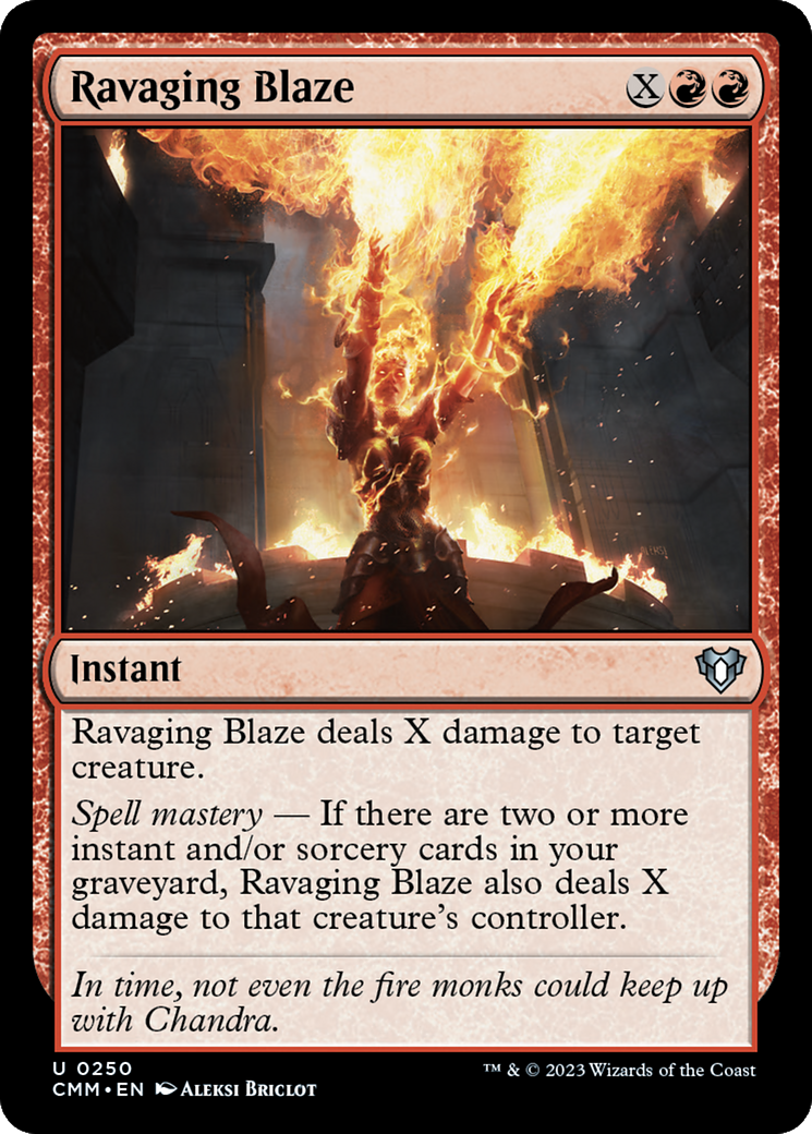 Ravaging Blaze [Commander Masters] | Gam3 Escape