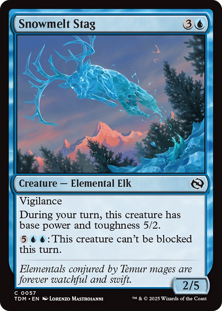 Snowmelt Stag [Tarkir: Dragonstorm] | Gam3 Escape