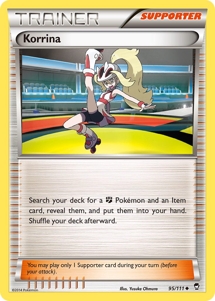 Korrina (95/111) [XY: Furious Fists] | Gam3 Escape