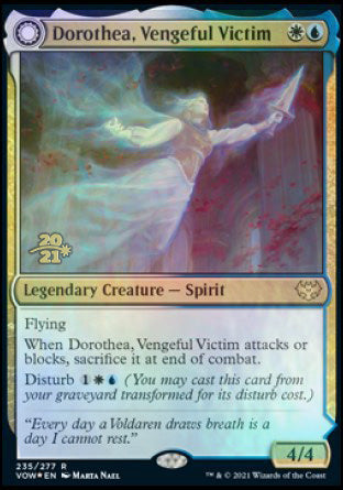 Dorothea, Vengeful Victim // Dorothea's Retribution [Innistrad: Crimson Vow Prerelease Promos] | Gam3 Escape