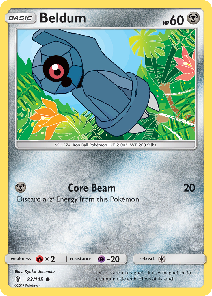 Beldum (83/145) [Sun & Moon: Guardians Rising] | Gam3 Escape