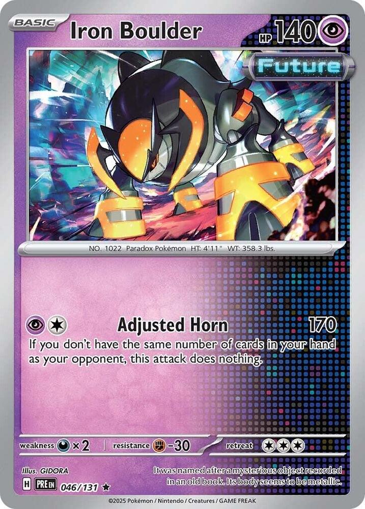 Iron Boulder (046/131) [Scarlet & Violet: Prismatic Evolutions] | Gam3 Escape