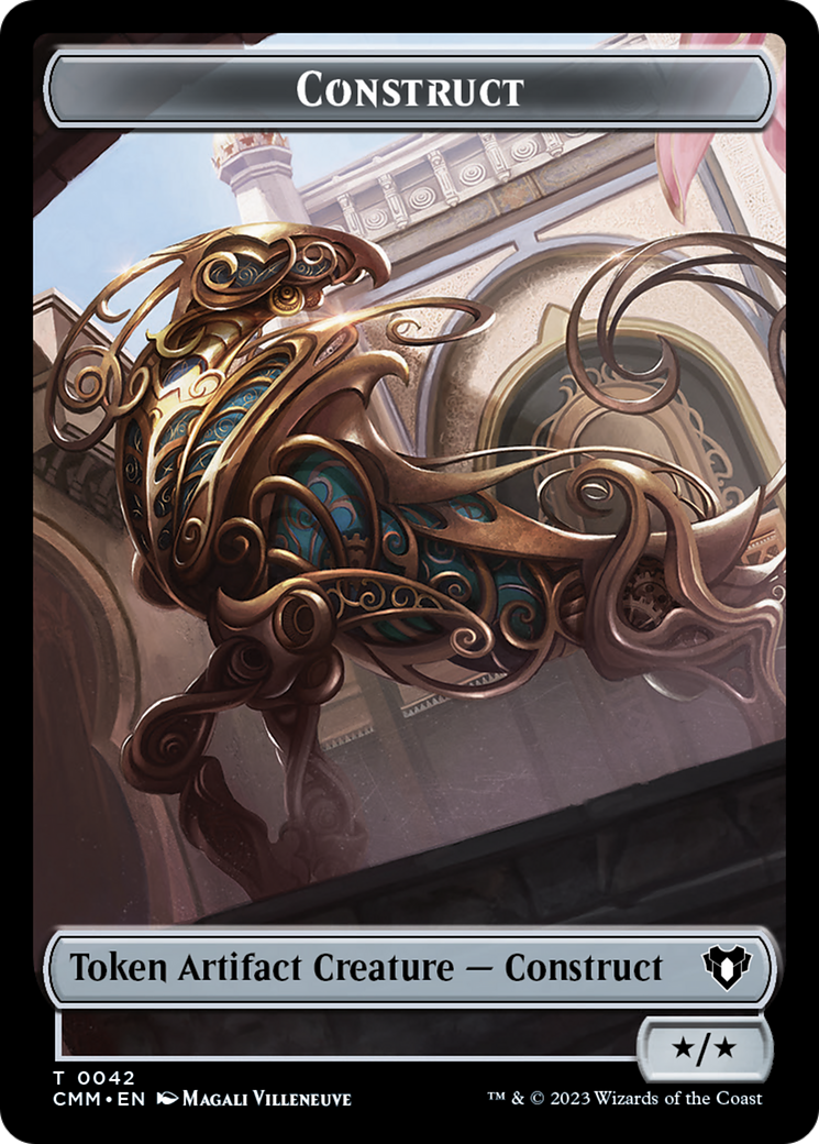 Construct Token (42) [Commander Masters Tokens] | Gam3 Escape