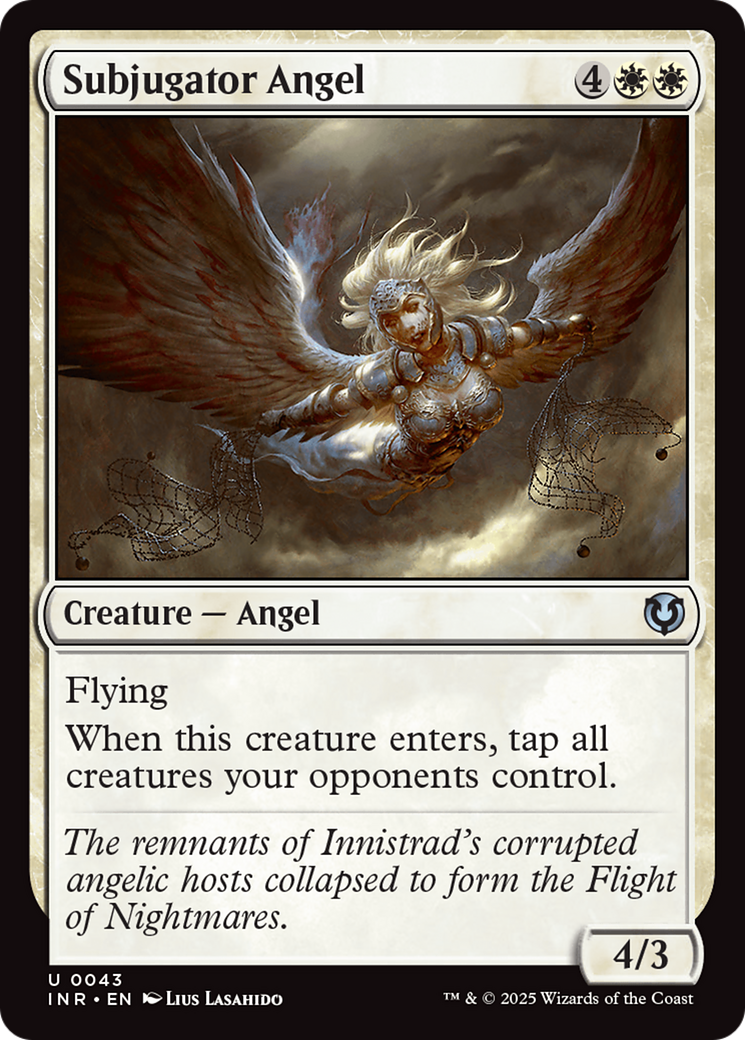 Subjugator Angel [Innistrad Remastered] | Gam3 Escape