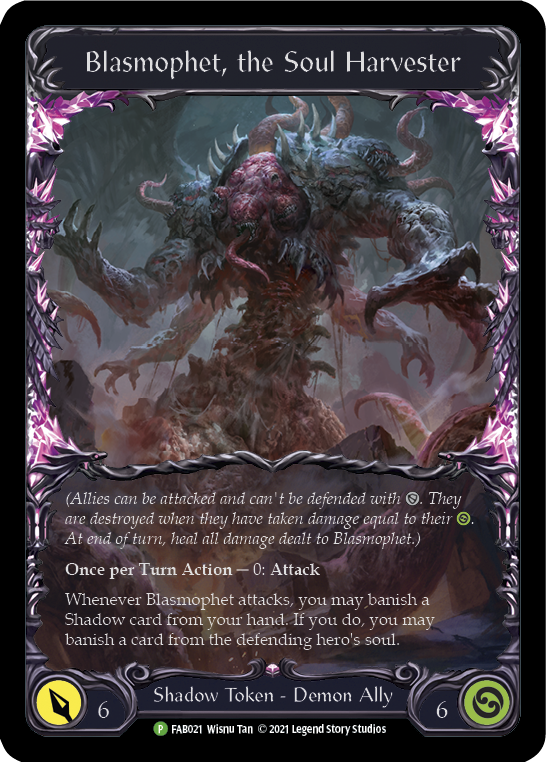 Blasmophet, the Soul Harvester [FAB021] (Promo)  Cold Foil | Gam3 Escape