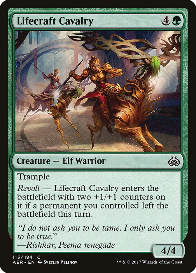 Lifecraft Cavalry [Aether Revolt] | Gam3 Escape