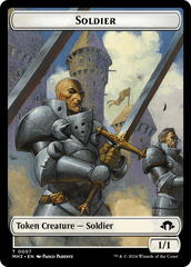 Eldrazi Spawn // Soldier Double-Sided Token [Modern Horizons 3 Tokens] | Gam3 Escape