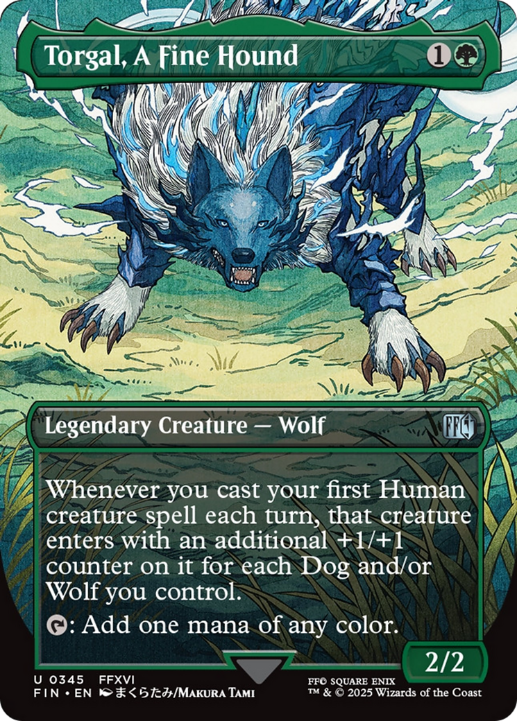 Torgal, A Fine Hound (Borderless) [FINAL FANTASY] | Gam3 Escape