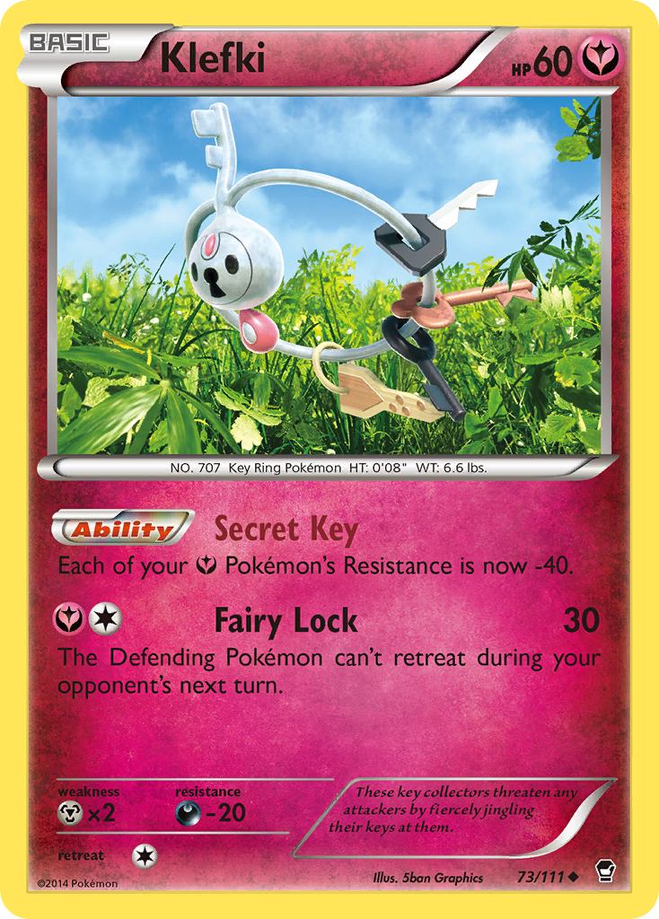 Klefki (73/111) [XY: Furious Fists] | Gam3 Escape