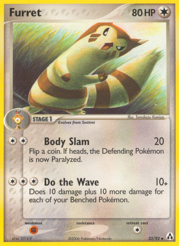 Furret (33/92) [EX: Legend Maker] | Gam3 Escape