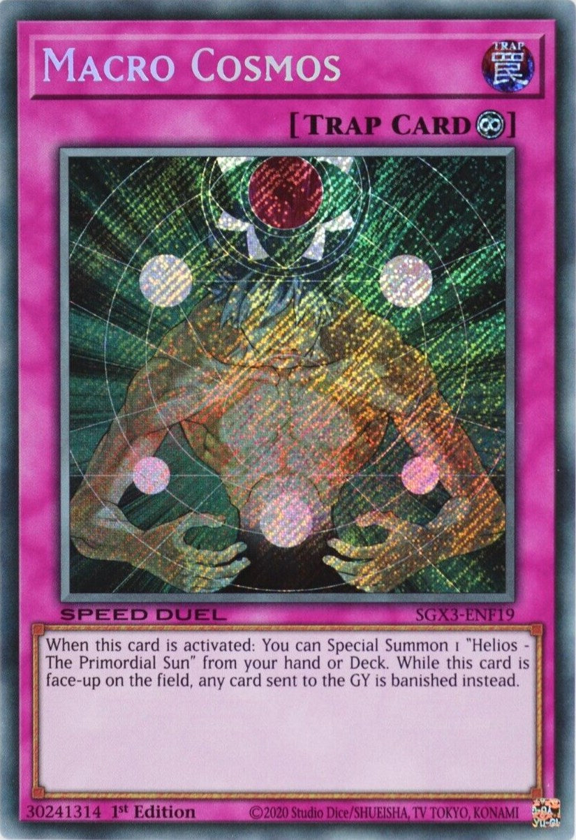 Macro Cosmos [SGX3-ENF19] Secret Rare | Gam3 Escape