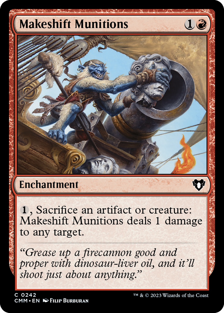 Makeshift Munitions [Commander Masters] | Gam3 Escape