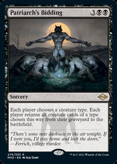 Patriarch's Bidding (Foil Etched) [Modern Horizons 2] | Gam3 Escape