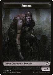 Devil // Zombie Double-Sided Token [Dungeons & Dragons: Adventures in the Forgotten Realms Tokens] | Gam3 Escape