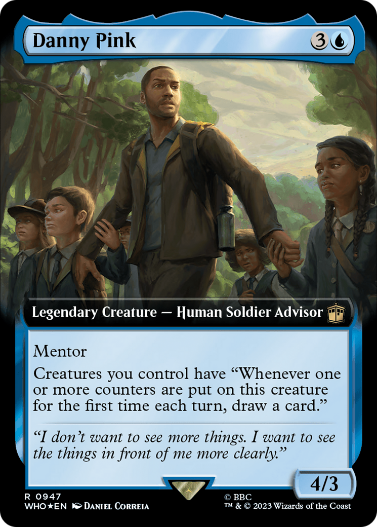 Danny Pink (Extended Art) (Surge Foil) [Doctor Who] | Gam3 Escape