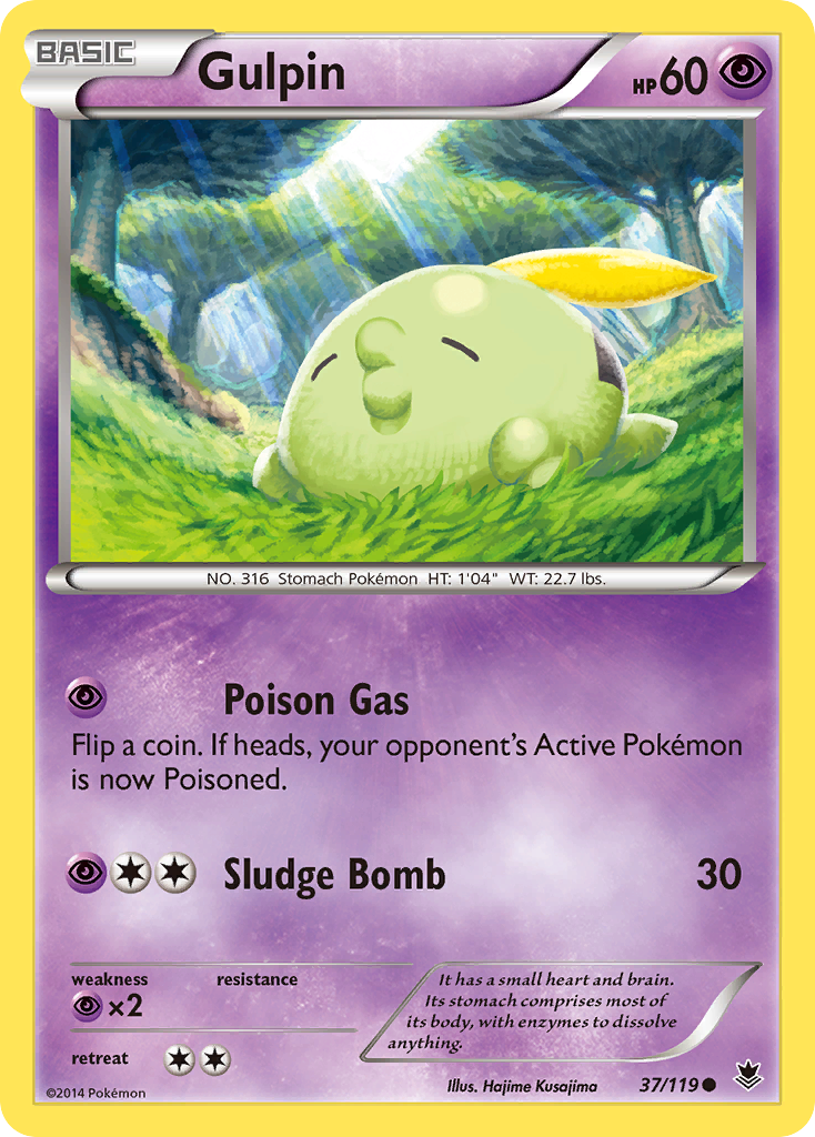 Gulpin (37/119) [XY: Phantom Forces] | Gam3 Escape