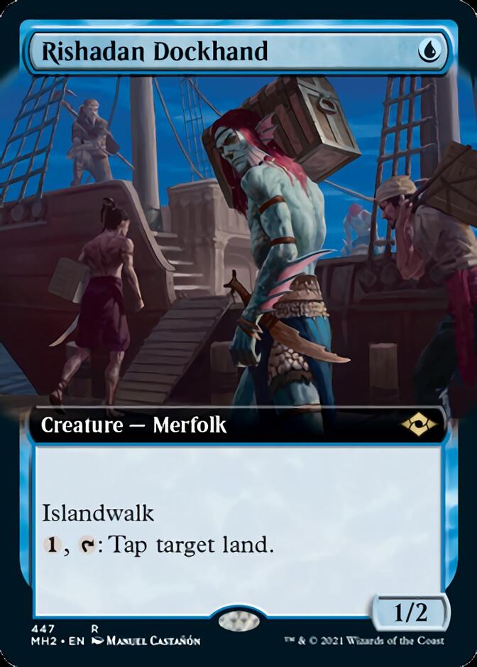 Rishadan Dockhand (Extended Art) [Modern Horizons 2] | Gam3 Escape