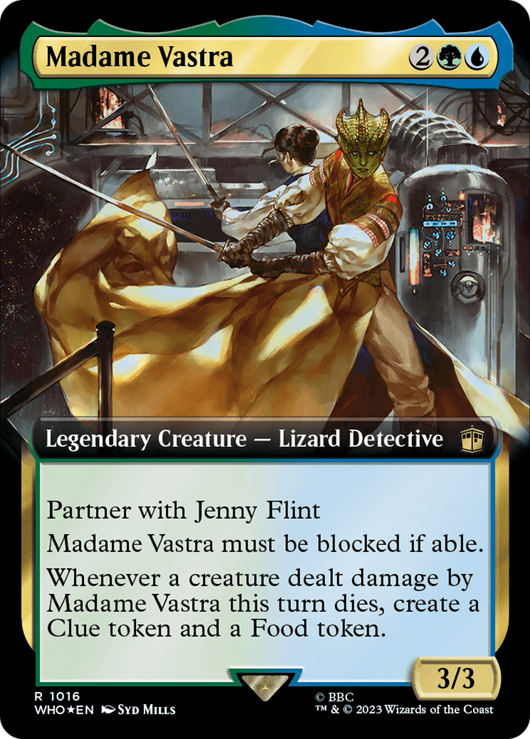 Madame Vastra (Extended Art) (Surge Foil) [Doctor Who] | Gam3 Escape