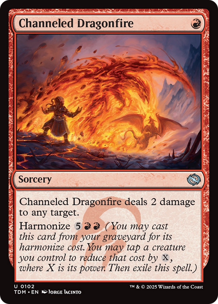 Channeled Dragonfire [Tarkir: Dragonstorm] | Gam3 Escape