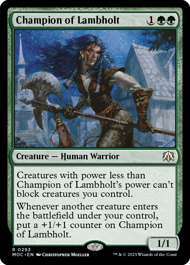 Champion of Lambholt [March of the Machine Commander] | Gam3 Escape