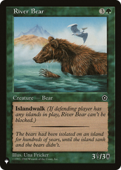 River Bear [The List Reprints] | Gam3 Escape